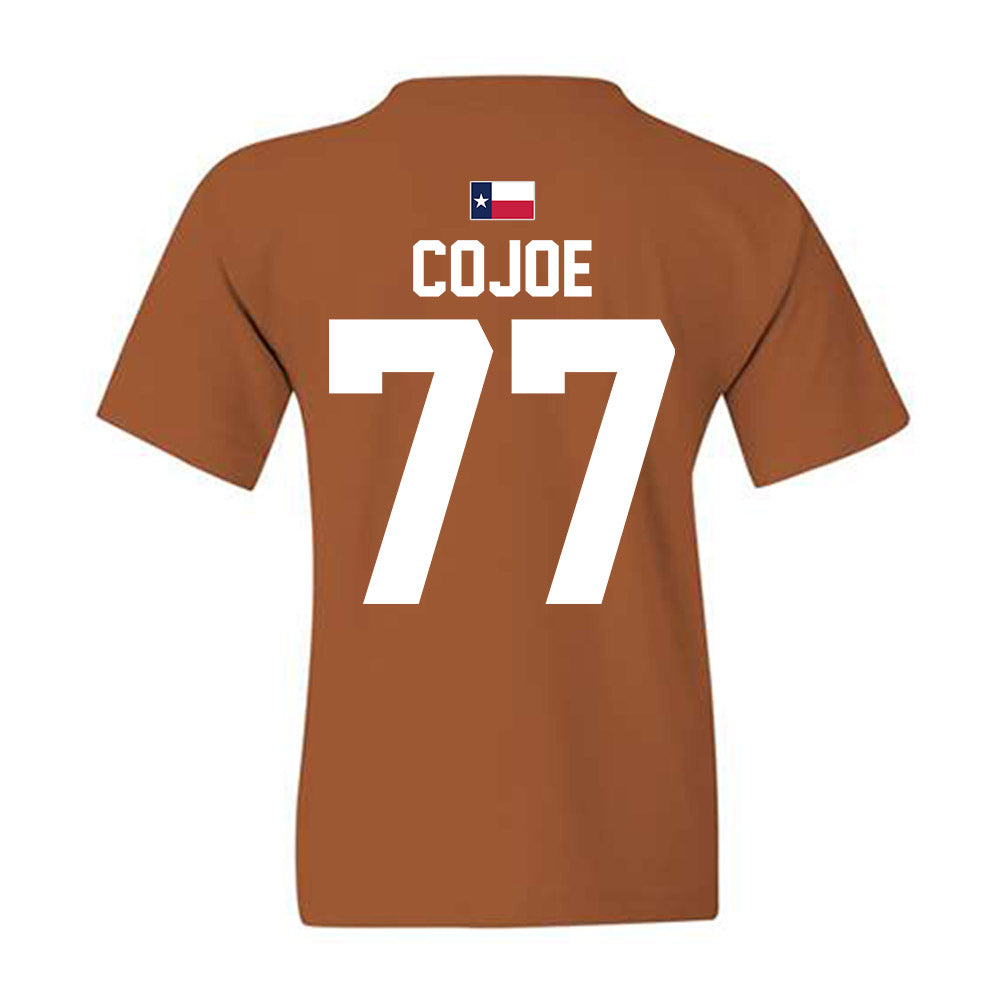 Texas - NCAA Football : Andre Cojoe - Hook 'Em Youth T-Shirt-1