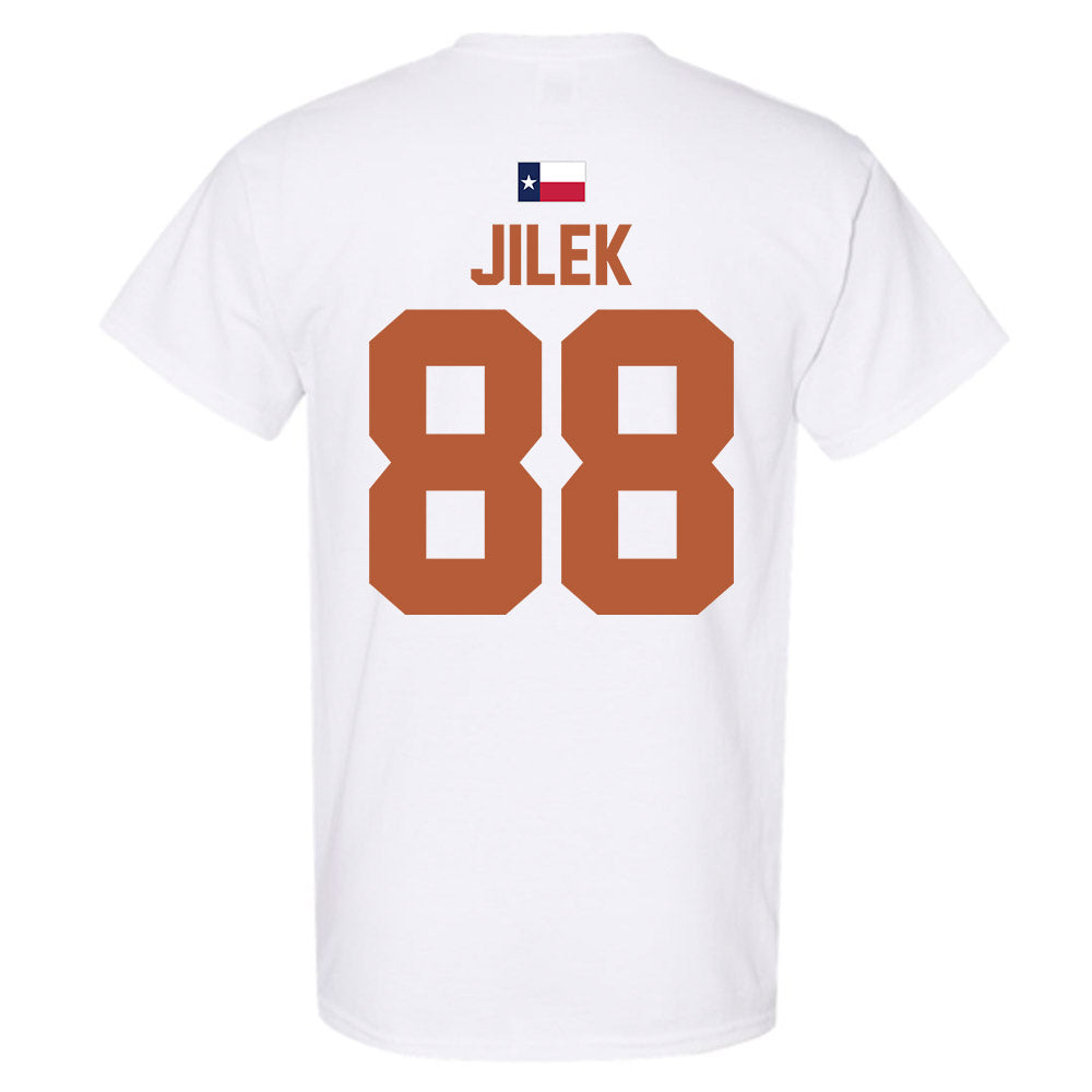 Texas - NCAA Football : Charlie Jilek - Hook 'Em T-Shirt-3