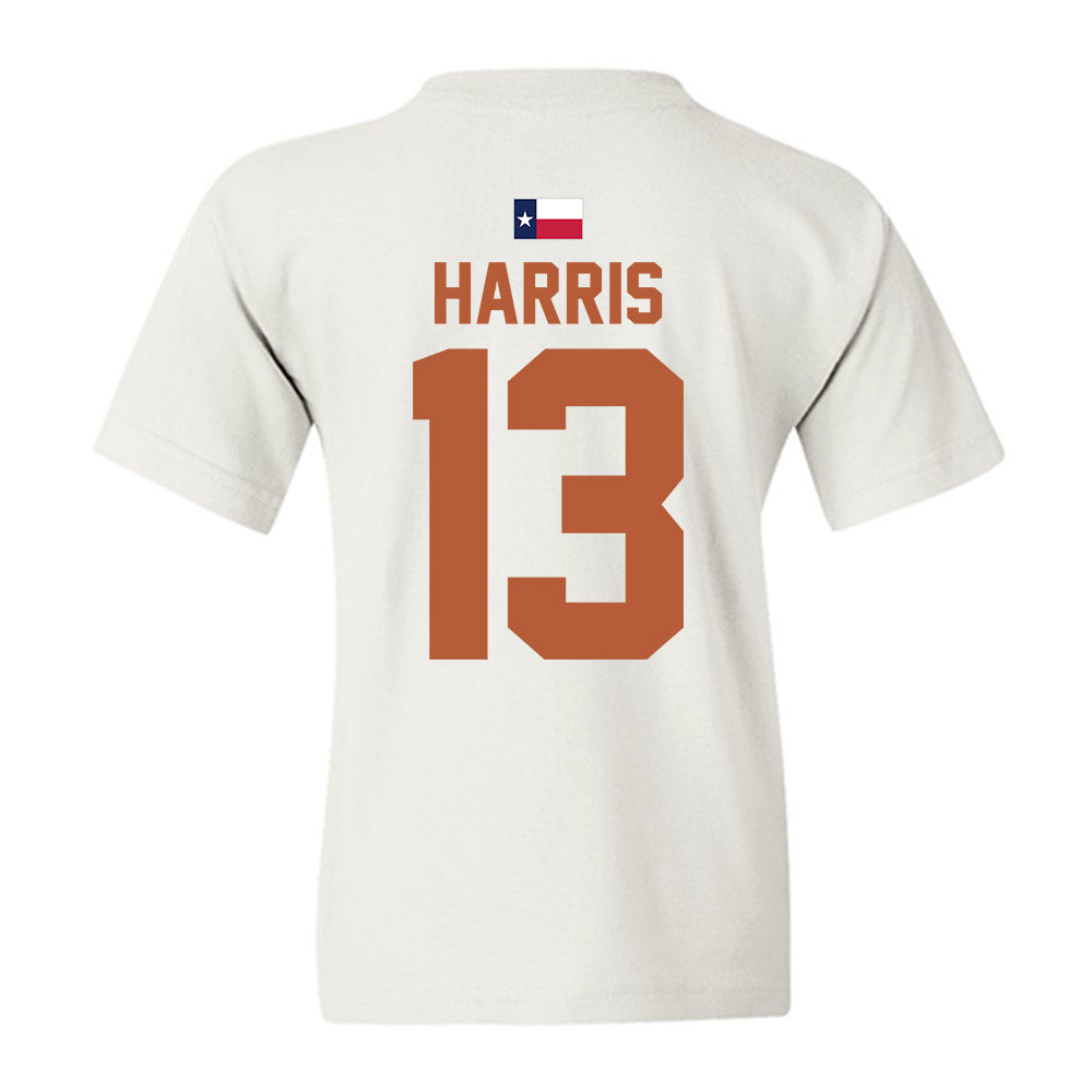 Texas - NCAA Women's Volleyball : Genevieve Harris - Hook 'Em Youth T-Shirt-3