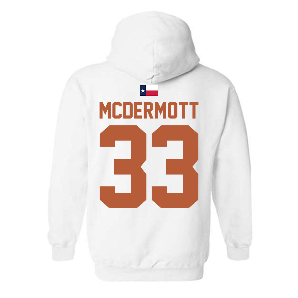 Texas - NCAA Men's Basketball : Anthon McDermott - Hook 'Em Hooded Sweatshirt-1