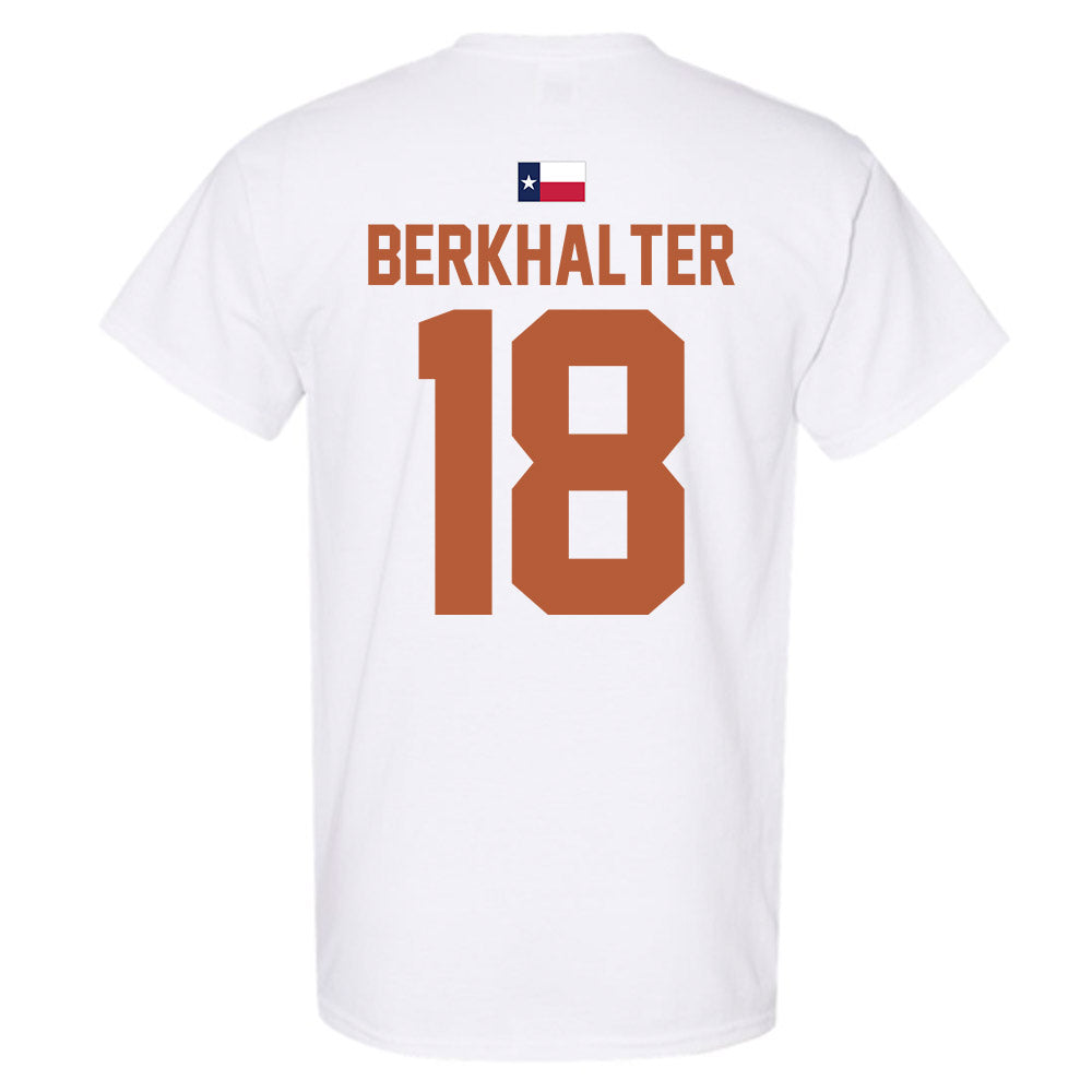 Texas - NCAA Football : Sterling Berkhalter - Hook 'Em T-Shirt-3