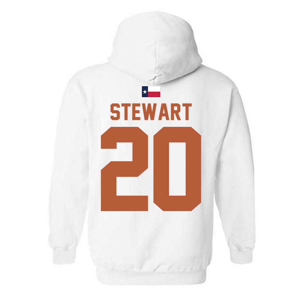 Texas - NCAA Softball : Katie Stewart - Hook 'Em Hooded Sweatshirt-1