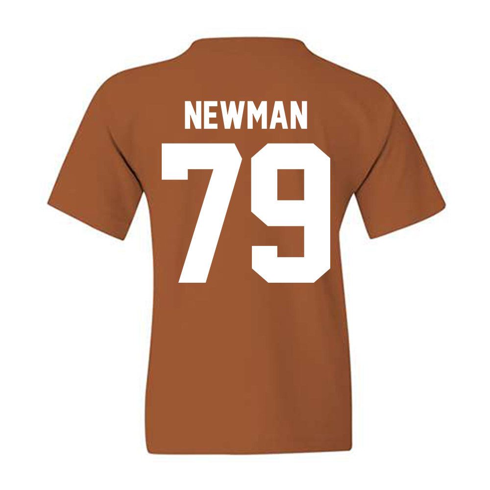 Texas - NCAA Football : Jonte Newman - Classic Shersey Youth T-Shirt-3