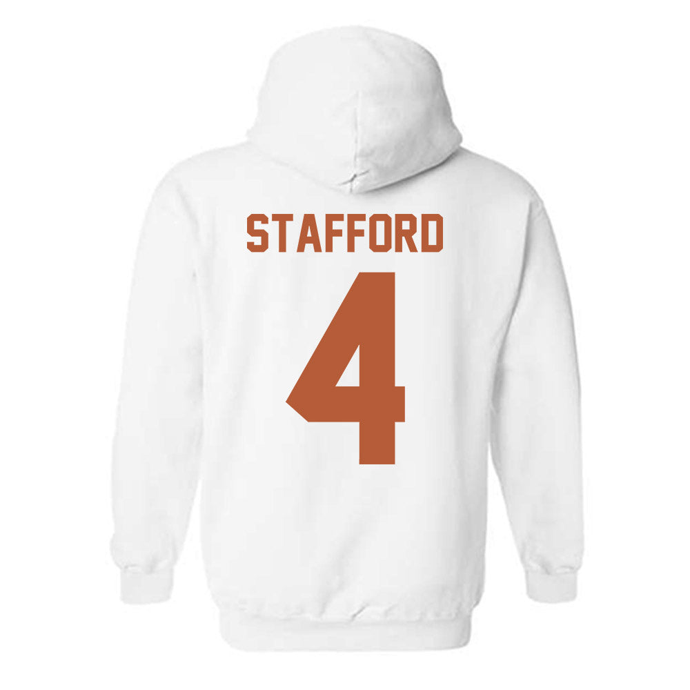 Texas - NCAA Women's Volleyball : Torrey Stafford - Classic Shersey Hooded Sweatshirt-1