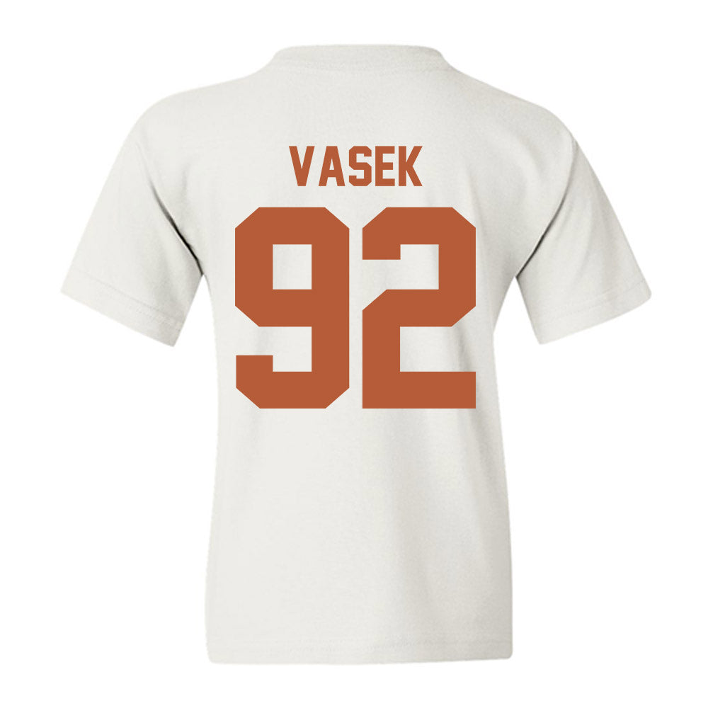 Texas - NCAA Football : Colton Vasek - Classic Shersey Youth T-Shirt-1