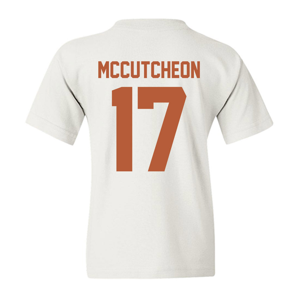 Texas - NCAA Football : Daylan McCutcheon - Classic Shersey Youth T-Shirt-3