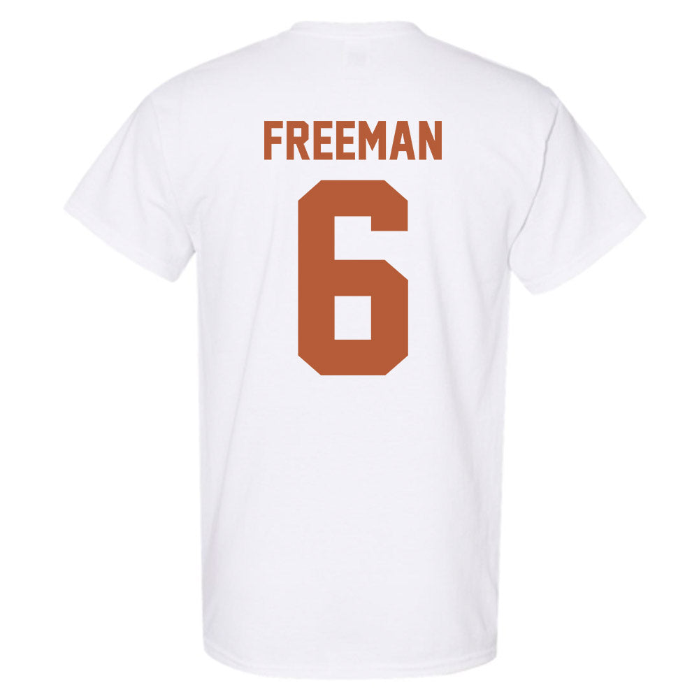 Texas - NCAA Men's Basketball : Elyjah Freeman - Classic Shersey T-Shirt-3