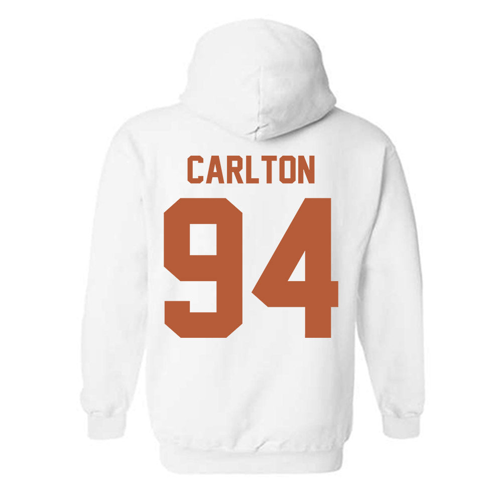 Texas - NCAA Football : JAMARION CARLTON - Classic Shersey Hooded Sweatshirt-1