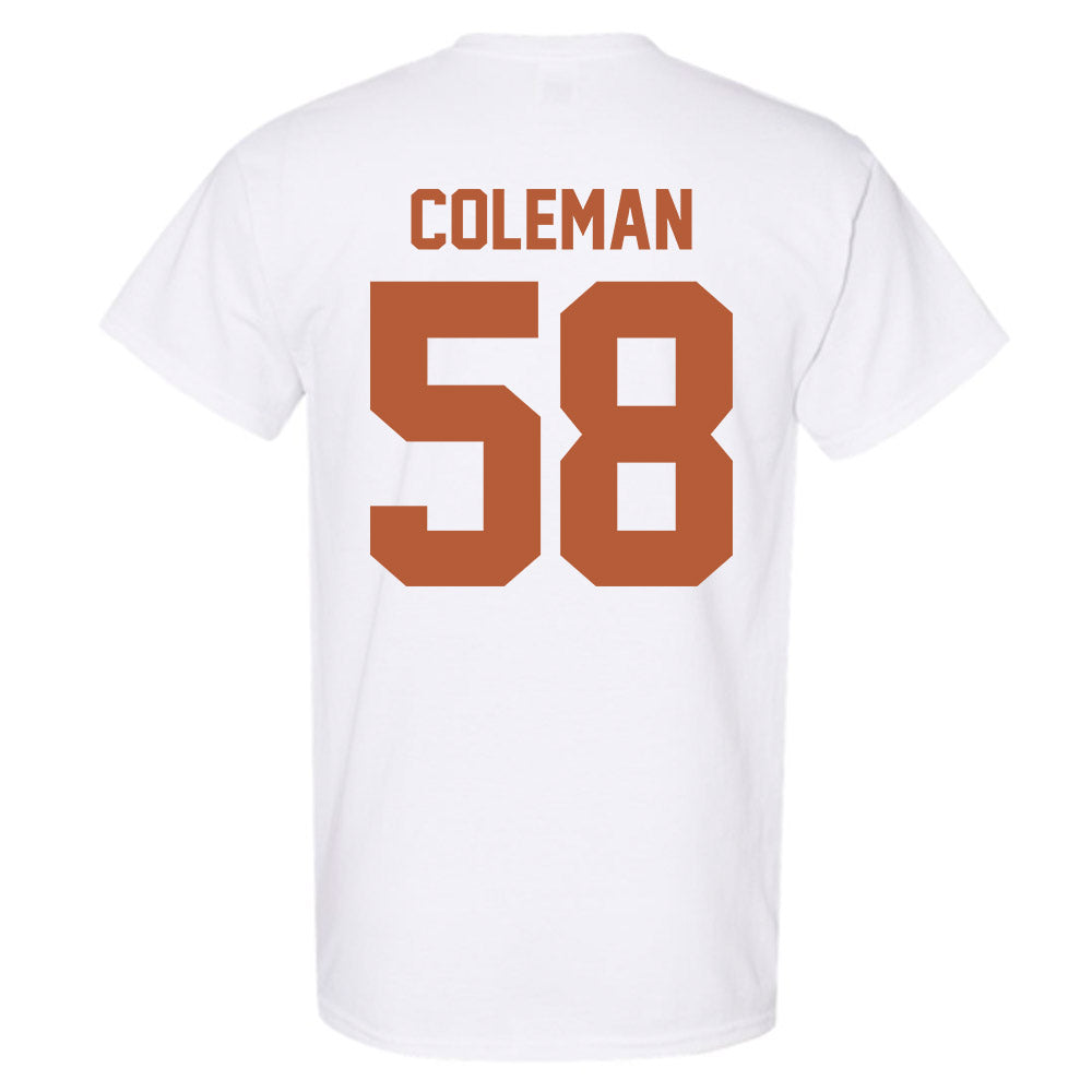 Texas - NCAA Football : Devin Coleman - Classic Shersey T-Shirt-3