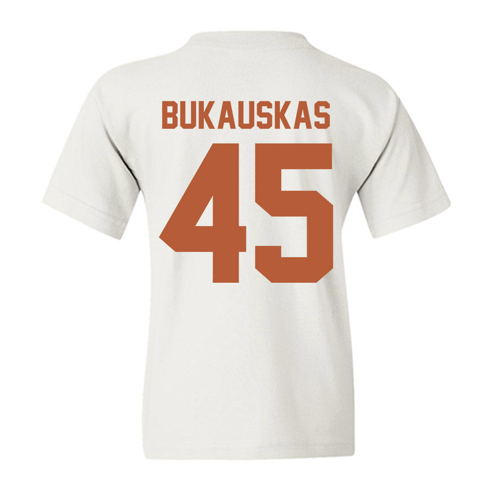 Texas - NCAA Football : Mikey Bukauskas - Classic Shersey Youth T-Shirt-3