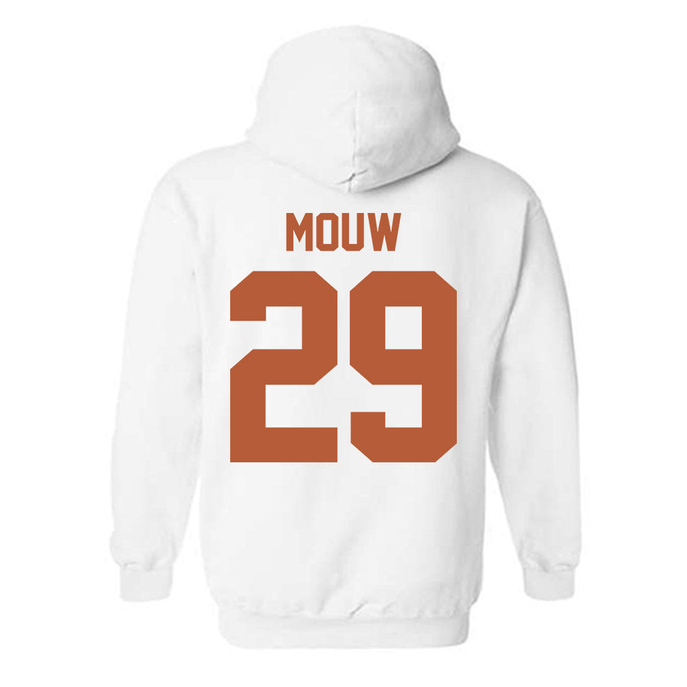 Texas - NCAA Women's Soccer : Paige Mouw - Classic Shersey Hooded Sweatshirt-1
