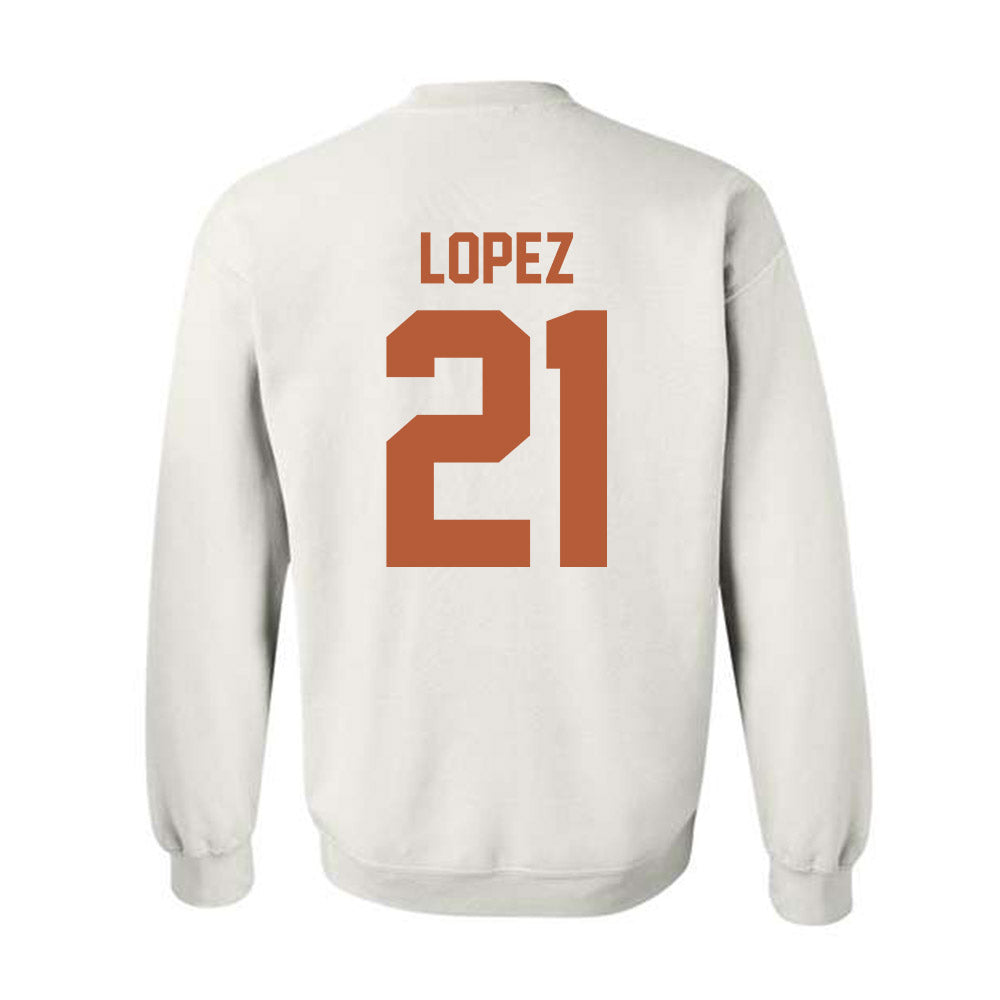Texas - NCAA Women's Soccer : Antonette lopez - Classic Shersey Crewneck Sweatshirt-1