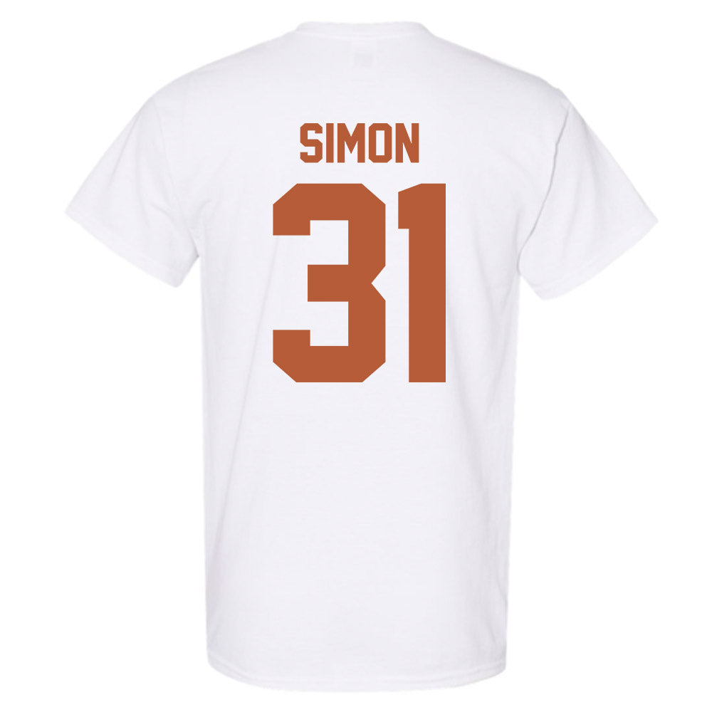 Texas - NCAA Football : James Simon - Classic Shersey T-Shirt-3