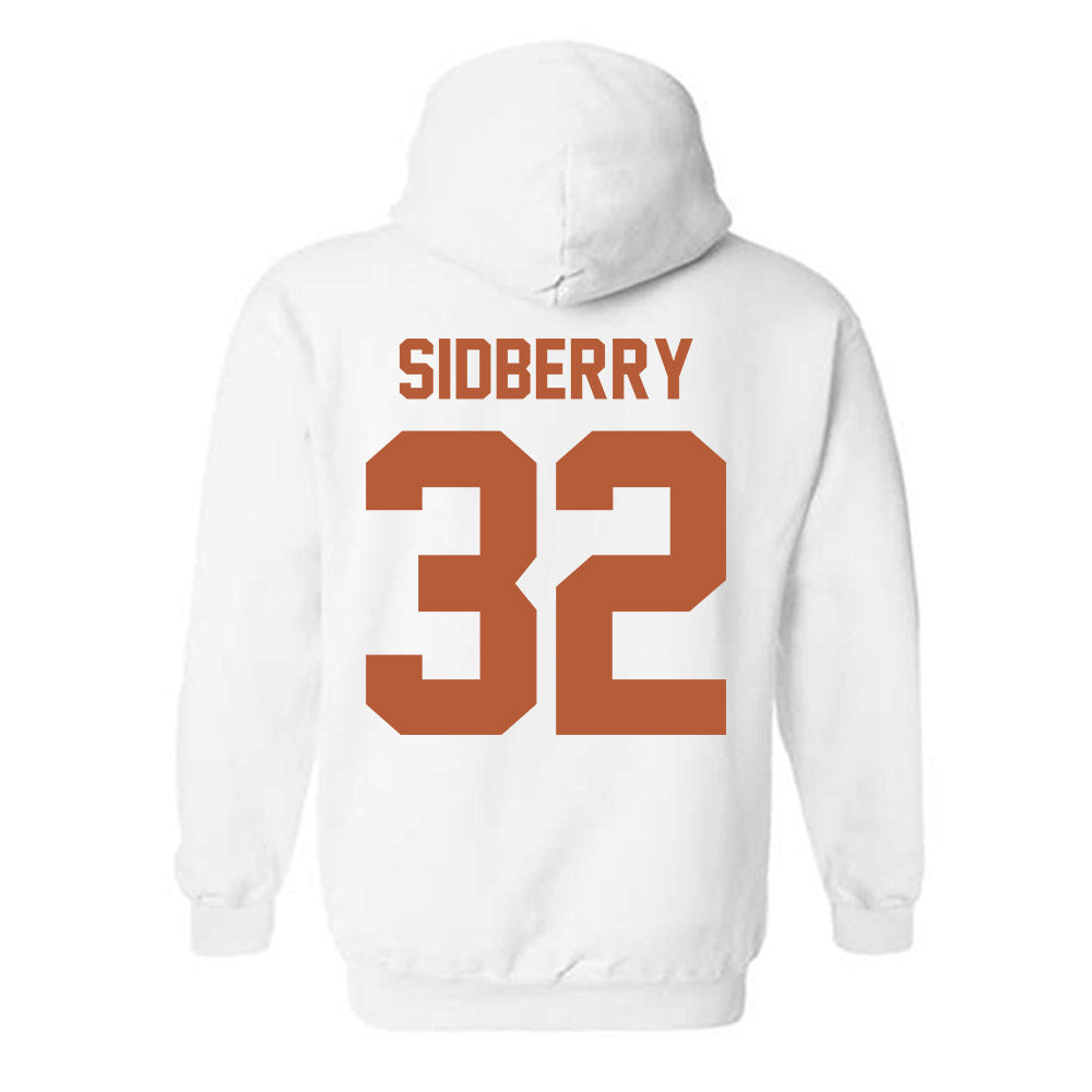 Texas - NCAA Women's Basketball : Teya Sidberry - Horns Up! Hooded Sweatshirt-1