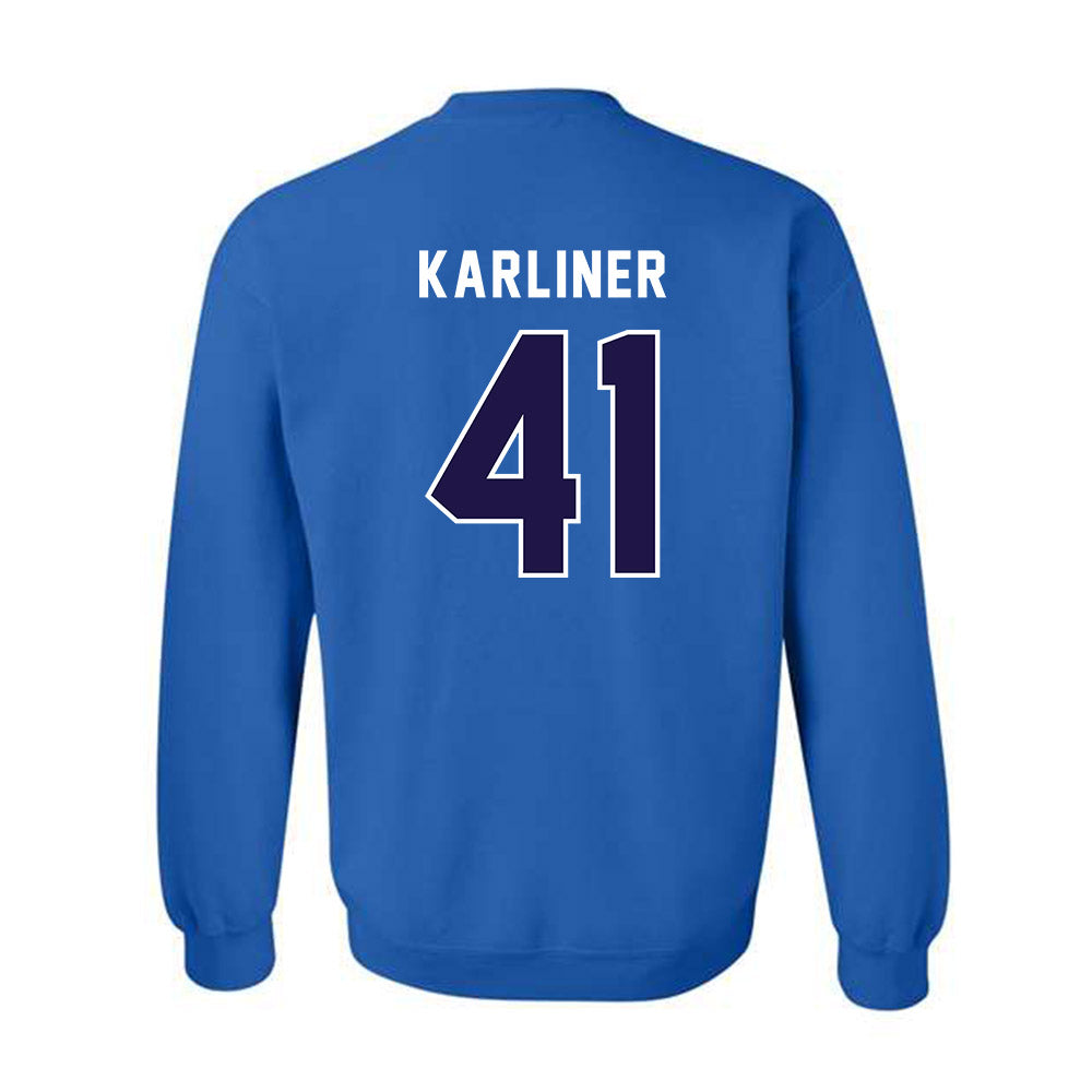 UCSB - NCAA Baseball : Noah Karliner - Classic Shersey Crewneck Sweatshirt-1