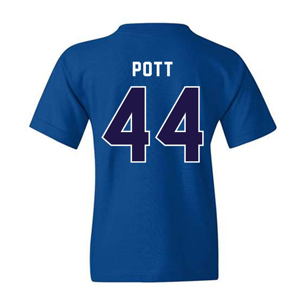 UCSB - NCAA Baseball : Kyle Pott - Classic Shersey Youth T-Shirt-1
