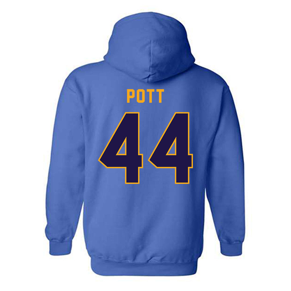 UCSB - NCAA Baseball : Kyle Pott - Classic Shersey Hooded Sweatshirt-1