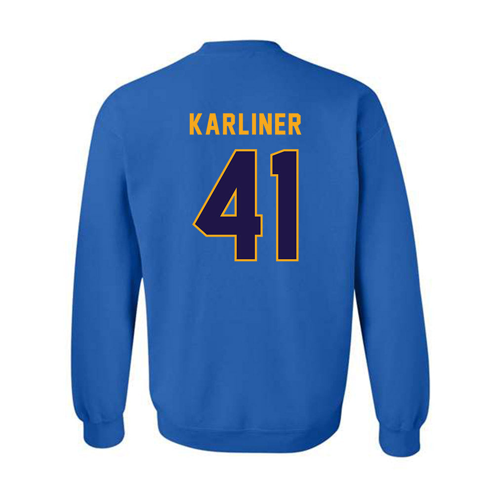 UCSB - NCAA Baseball : Noah Karliner - Classic Shersey Crewneck Sweatshirt-1