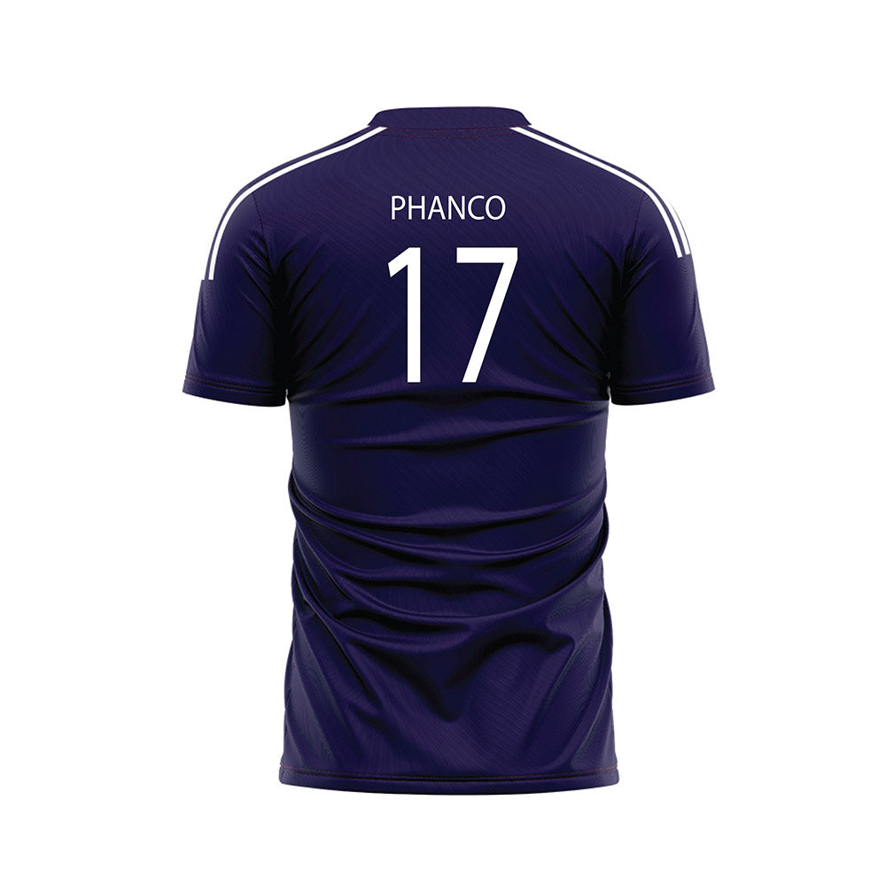 UCSB - NCAA Men's Soccer : Dominick Phanco - Navy Soccer Jersey-1