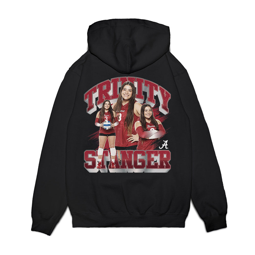 Alabama - NCAA Women's Volleyball : Trinity Stanger - Collage Premium Hooded Sweatshirt-1
