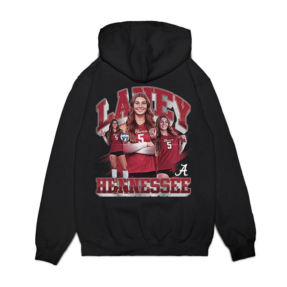 Alabama - NCAA Women's Volleyball : Laney Hennessee - Collage Premium Hooded Sweatshirt-1