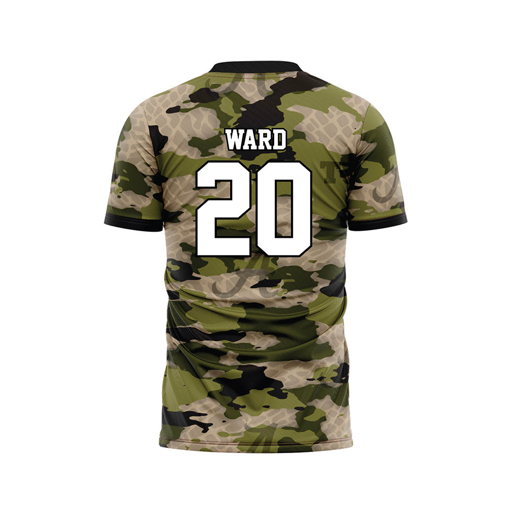 Alabama - NCAA Women's Soccer : Reece Ward - Tusk Camo Soccer Jersey-1