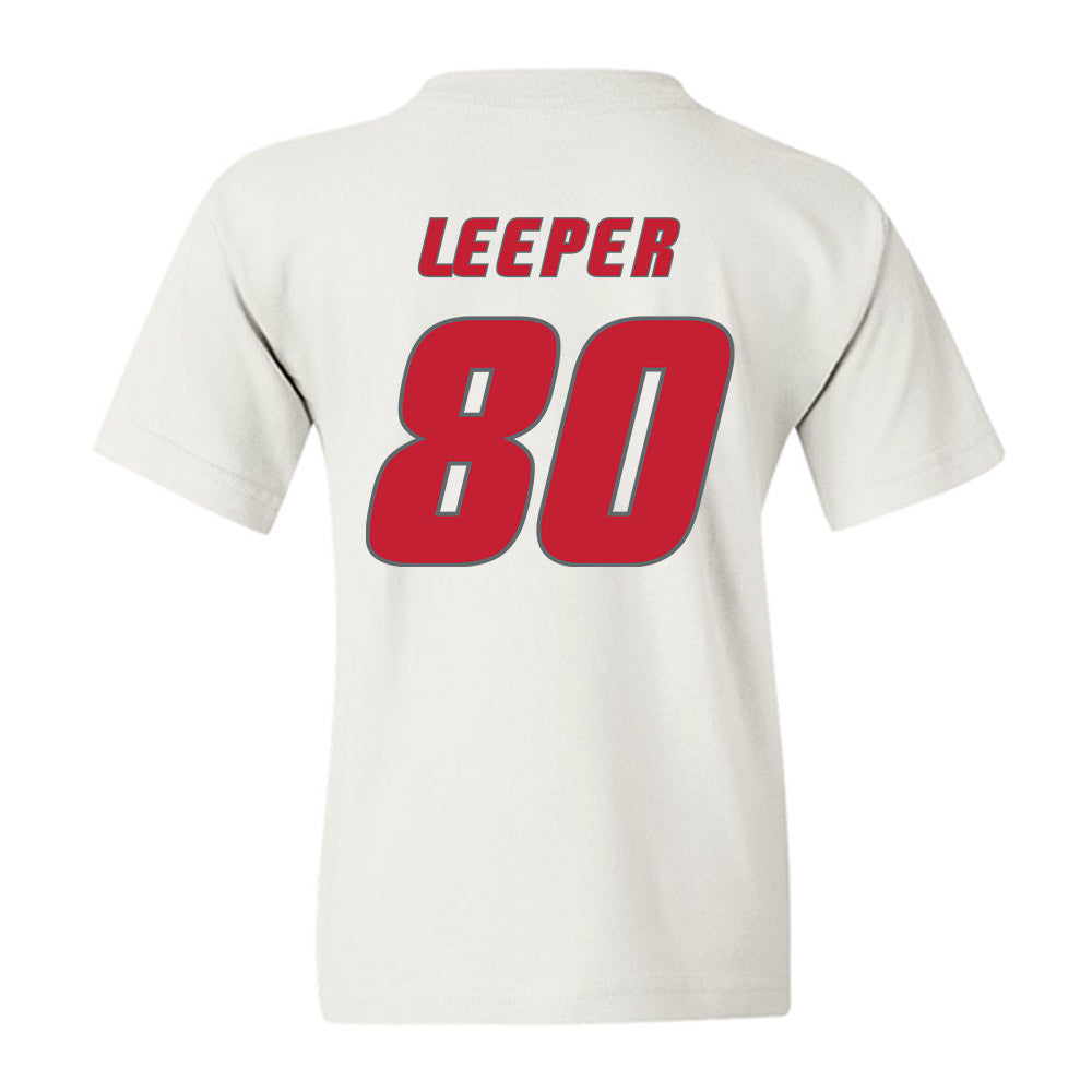 New Mexico - NCAA Football : Max Leeper - Classic Shersey Youth T-Shirt-1