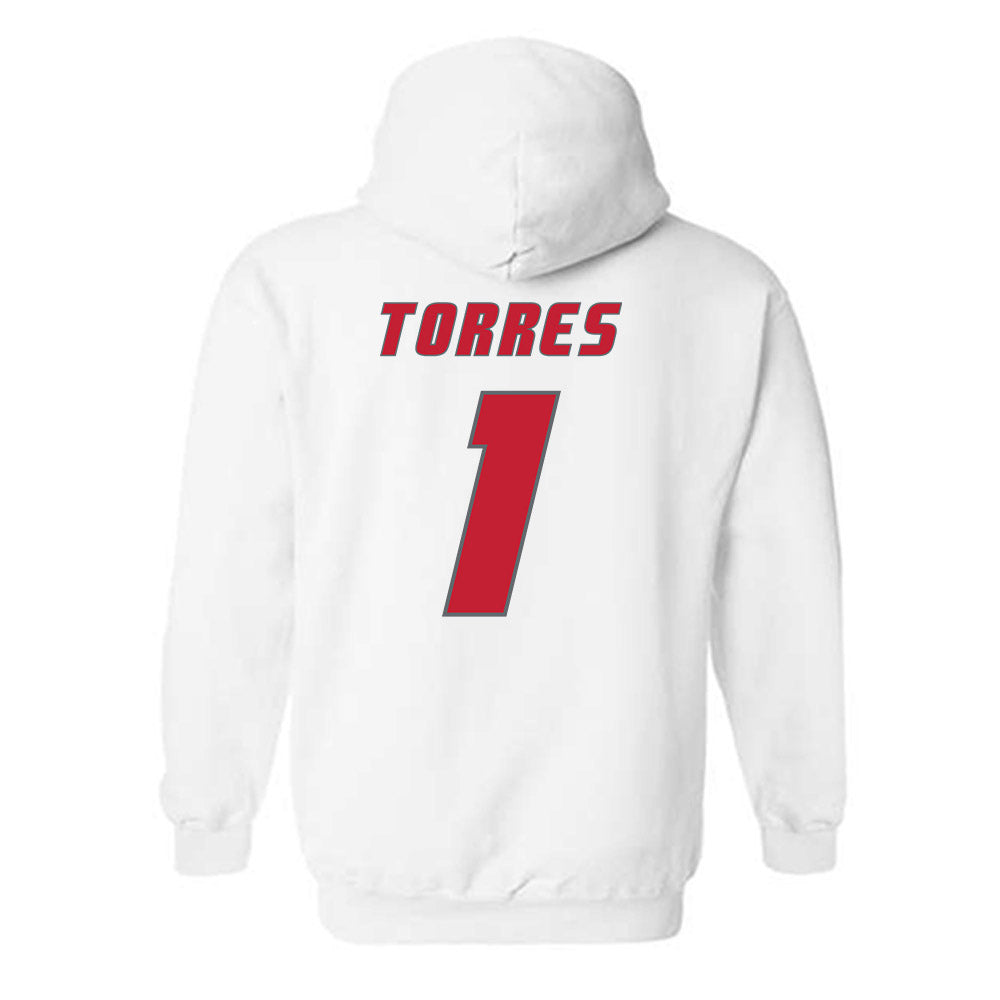 New Mexico - NCAA Football : Jahmir Torres - Classic Shersey Hooded Sweatshirt-1