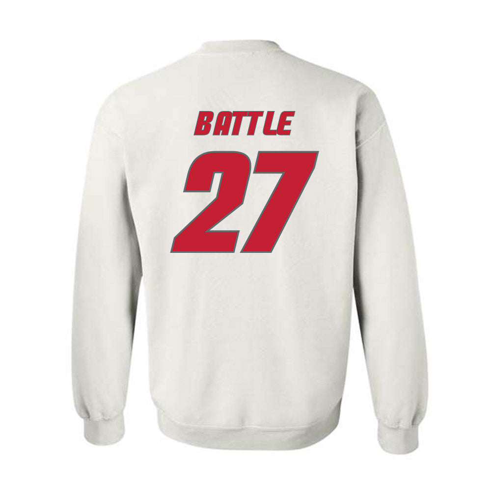 New Mexico - NCAA Football : Kj Battle - Classic Shersey Crewneck Sweatshirt-1