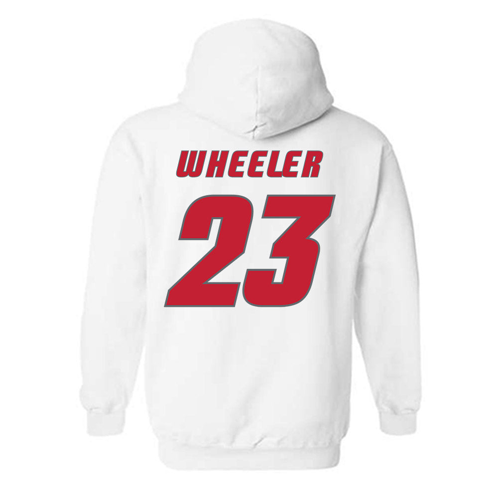 New Mexico - NCAA Football : Nick Wheeler - Classic Shersey Hooded Sweatshirt-1