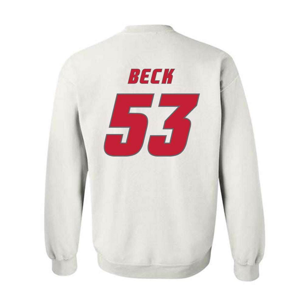 New Mexico - NCAA Football : Caden Beck - Classic Shersey Crewneck Sweatshirt-1