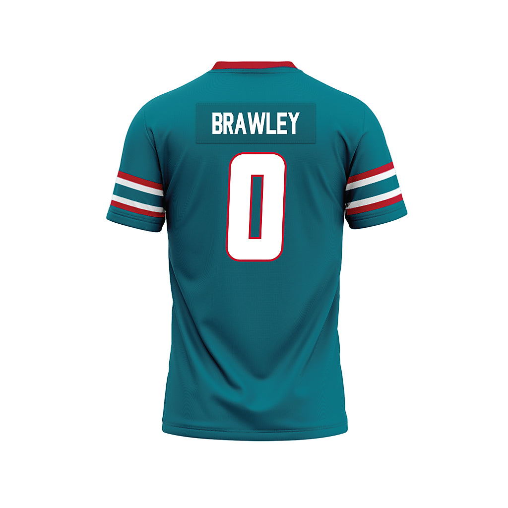 New Mexico - NCAA Football : Austin Brawley - Premium Football Jersey-1