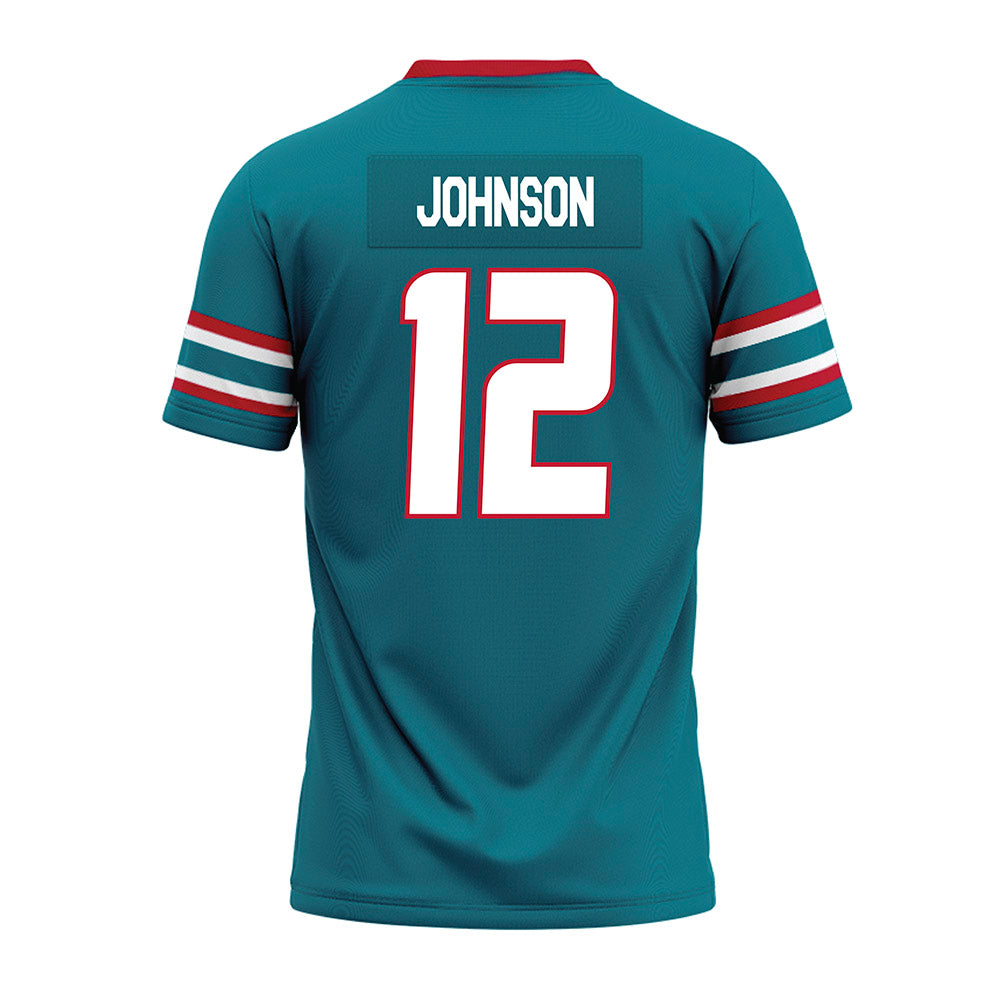 New Mexico - NCAA Football : Jon Johnson - Premium Football Jersey-1