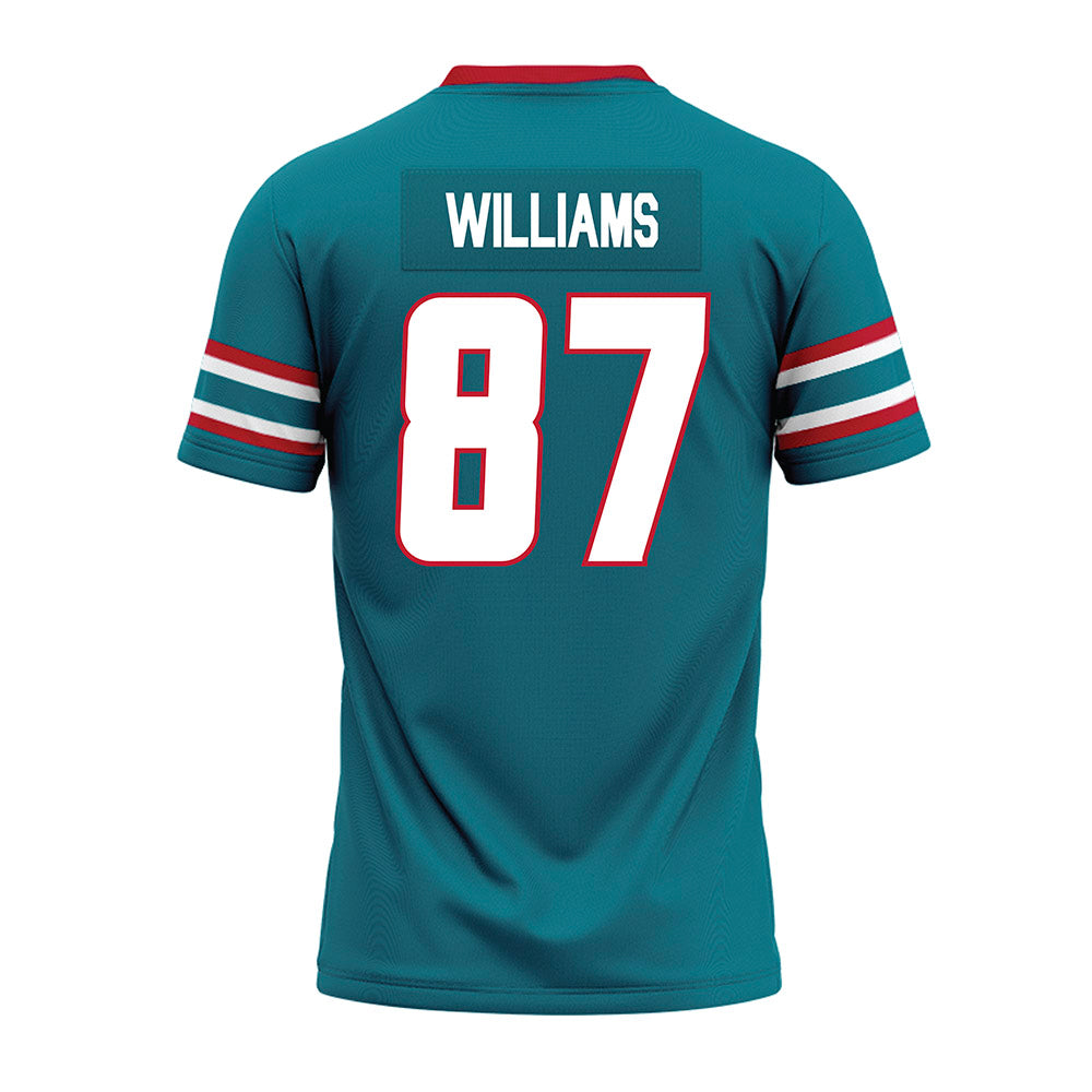 New Mexico - NCAA Football : Abraham Williams - Premium Football Jersey-1