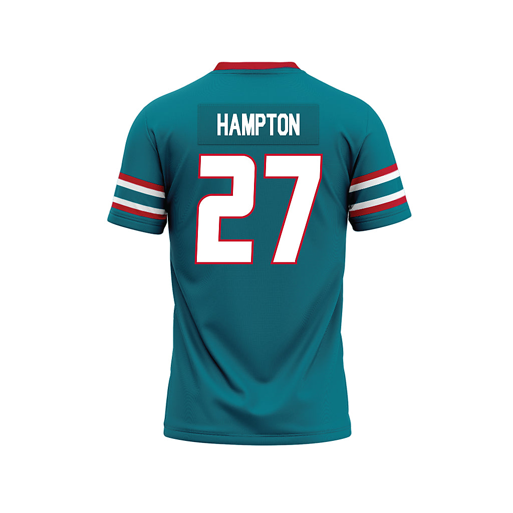 New Mexico - NCAA Football : Brannon Hampton - Premium Football Jersey-1