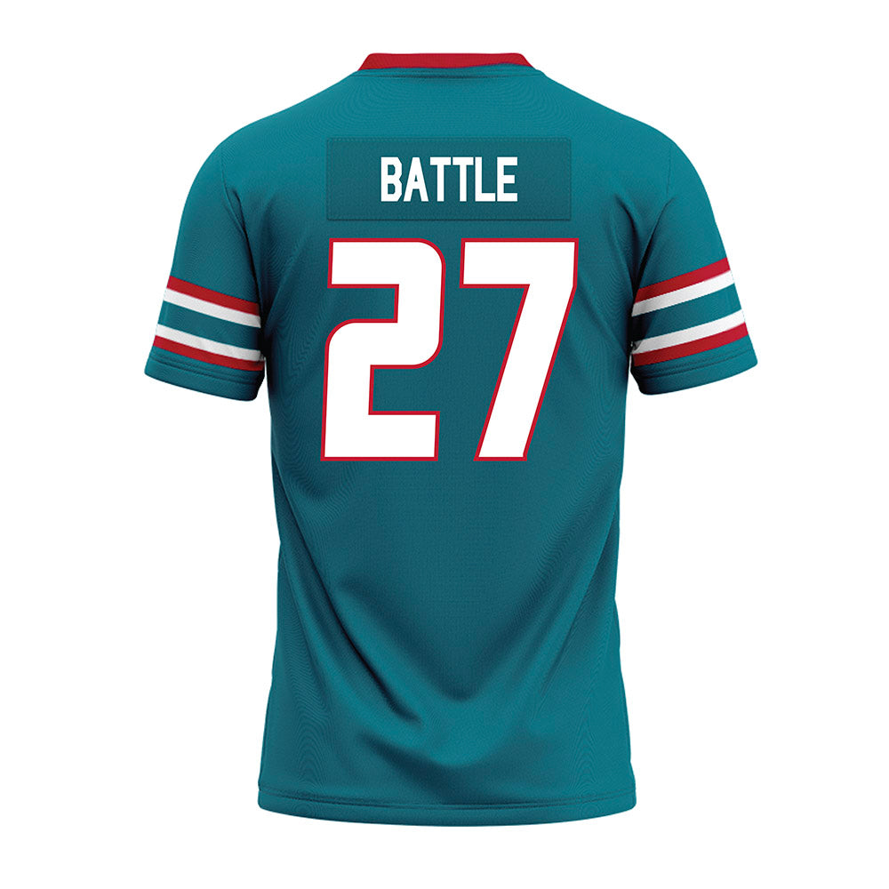 New Mexico - NCAA Football : Kj Battle - Premium Football Jersey-1