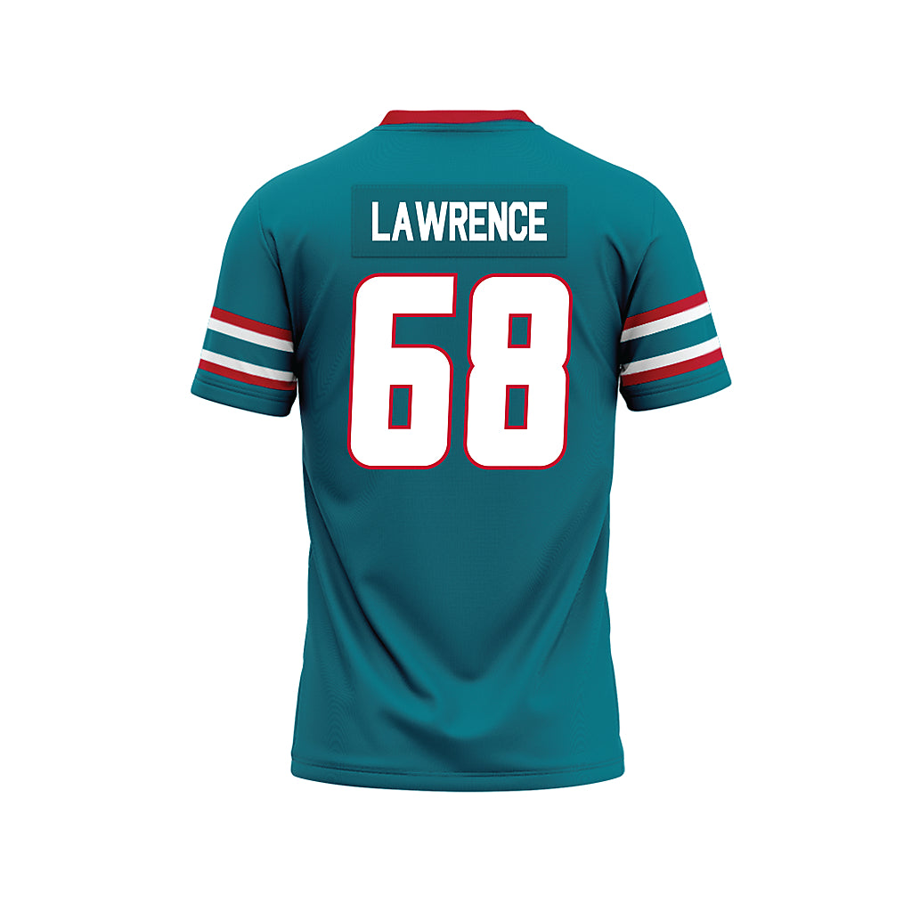 New Mexico - NCAA Football : Tyler Lawrence - Premium Football Jersey-1
