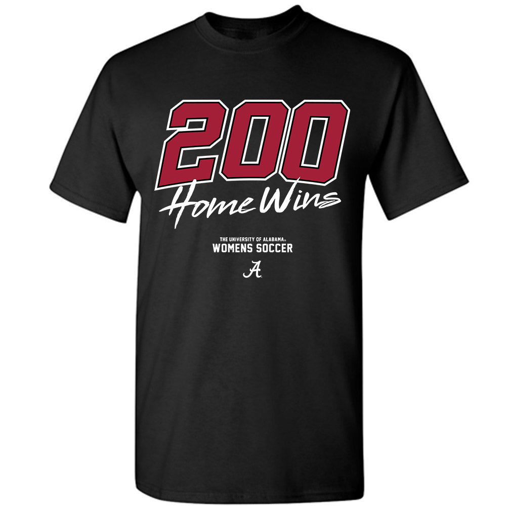 Alabama - NCAA Women's Soccer : - 200 Home Wins T-Shirt-0