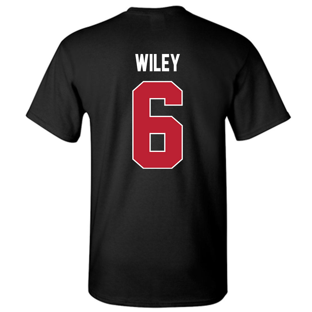 Georgia - NCAA Football : CJ Wiley - Helmet Shersey T-Shirt-1