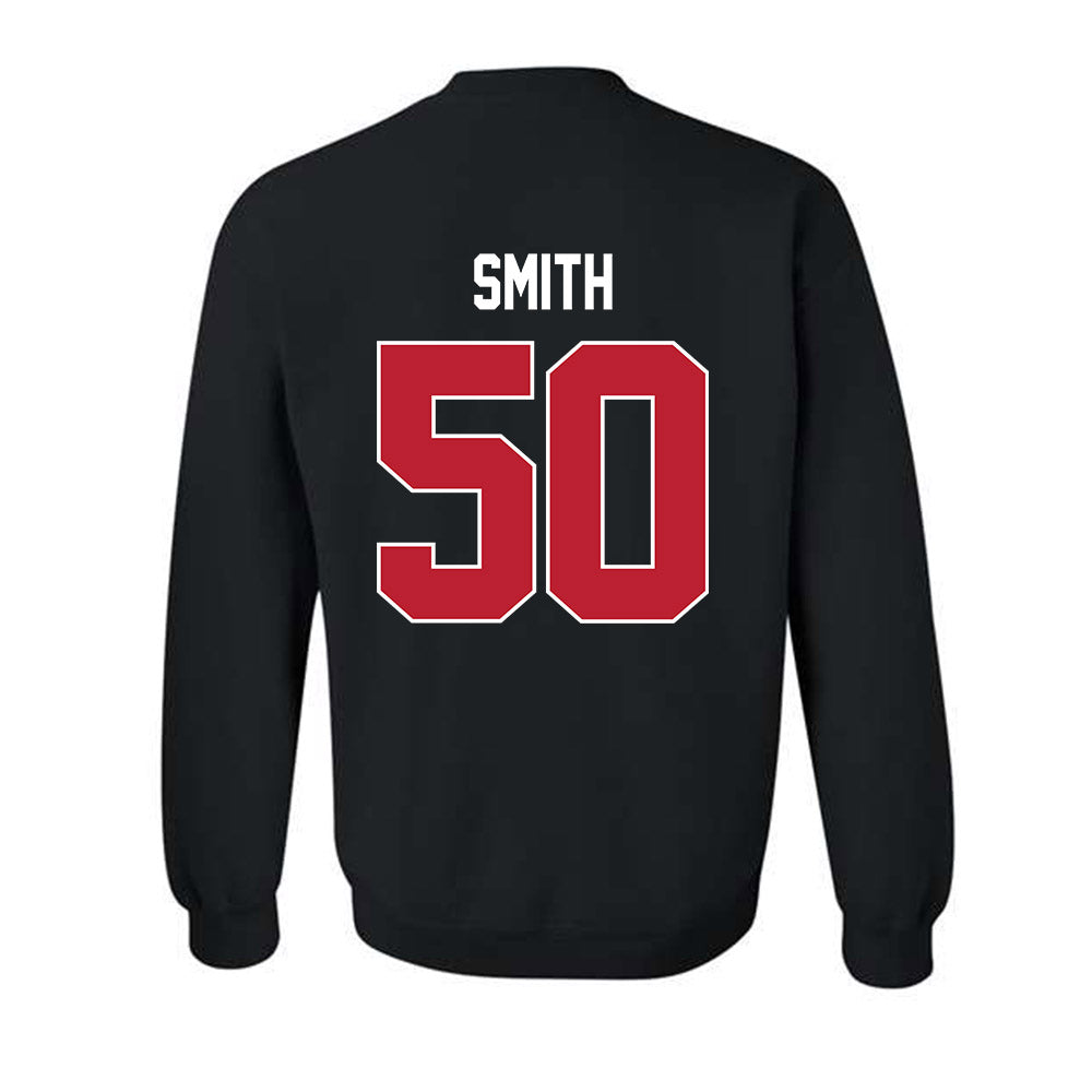 Georgia - NCAA Football : Cortez Smith - Helmet Shersey Crewneck Sweatshirt-1