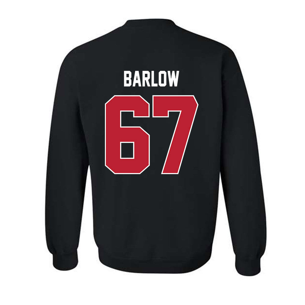 Georgia - NCAA Football : Clinton Barlow - Helmet Shersey Crewneck Sweatshirt-1
