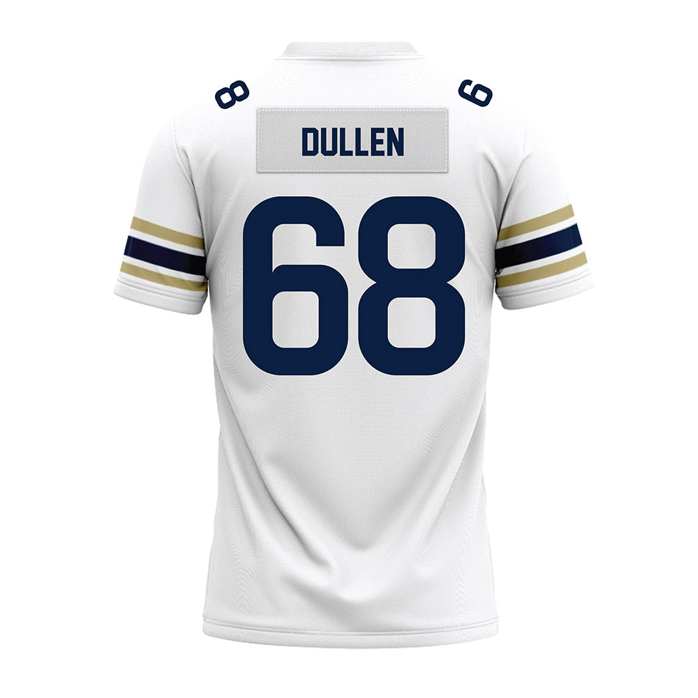 Akron - NCAA Football : Darrion Dullen - White Premium Football Jersey-1