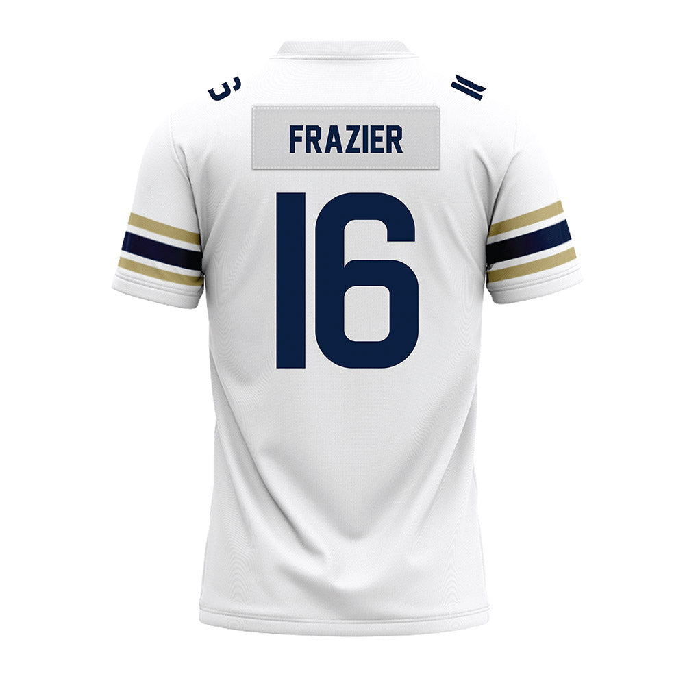Akron - NCAA Football : Dahvon Frazier - White Premium Football Jersey-1