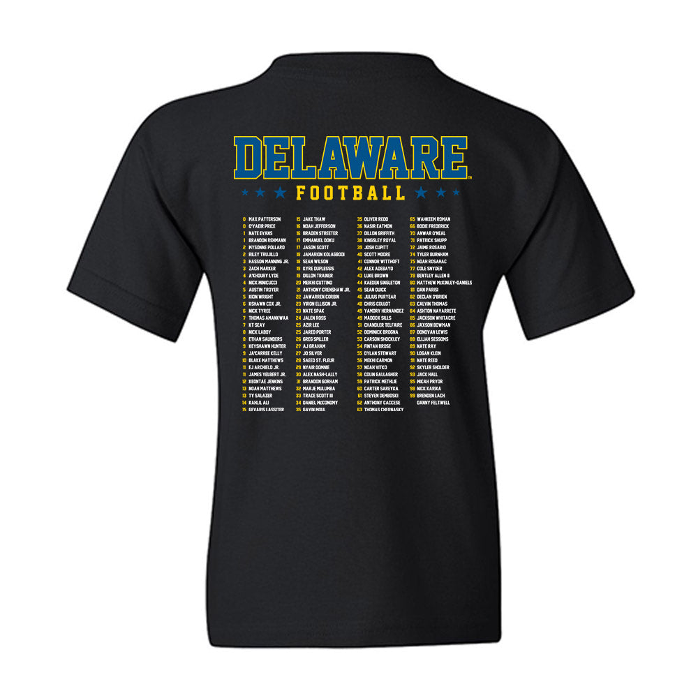 Delaware - NCAA Football : - Roster Youth T-Shirt-1