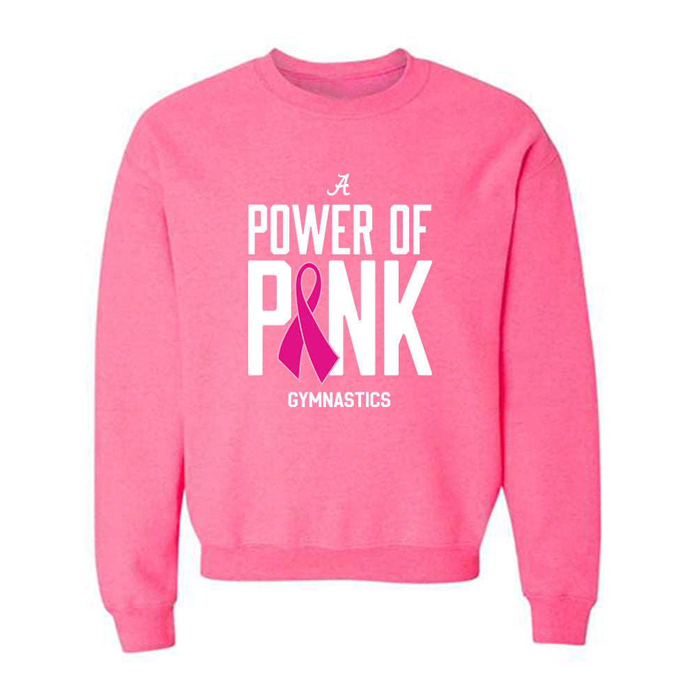 Alabama - NCAA Women's Gymnastics : Power of Pink Alternate Crewneck Sweatshirt-0