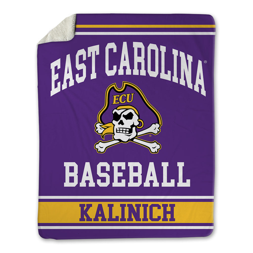 East Carolina - NCAA Baseball : Michael Kalinich - Blanket-0
