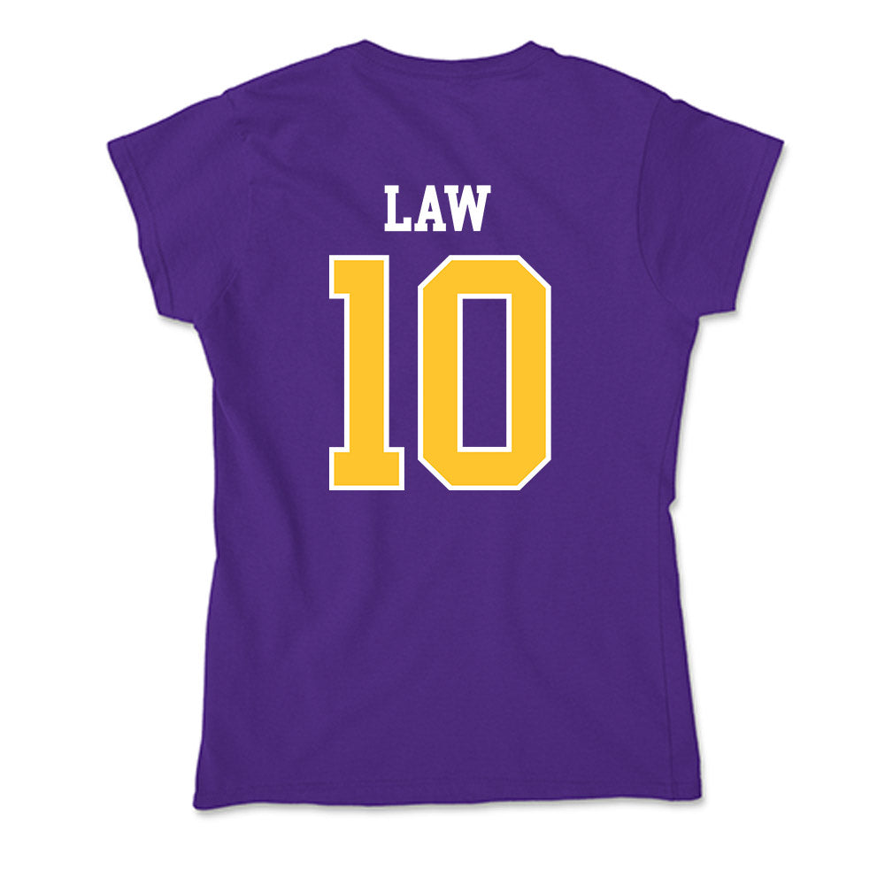 East Carolina - NCAA Football : Crews Law - Classic Shersey Soft Style Women’s T-Shirt-1