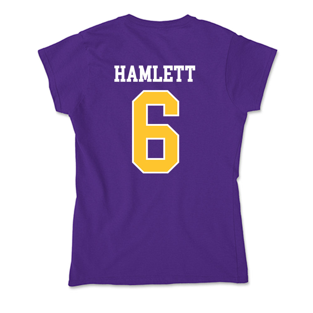 East Carolina - NCAA Football : Kanen Hamlett - Classic Shersey Soft Style Women’s T-Shirt-1