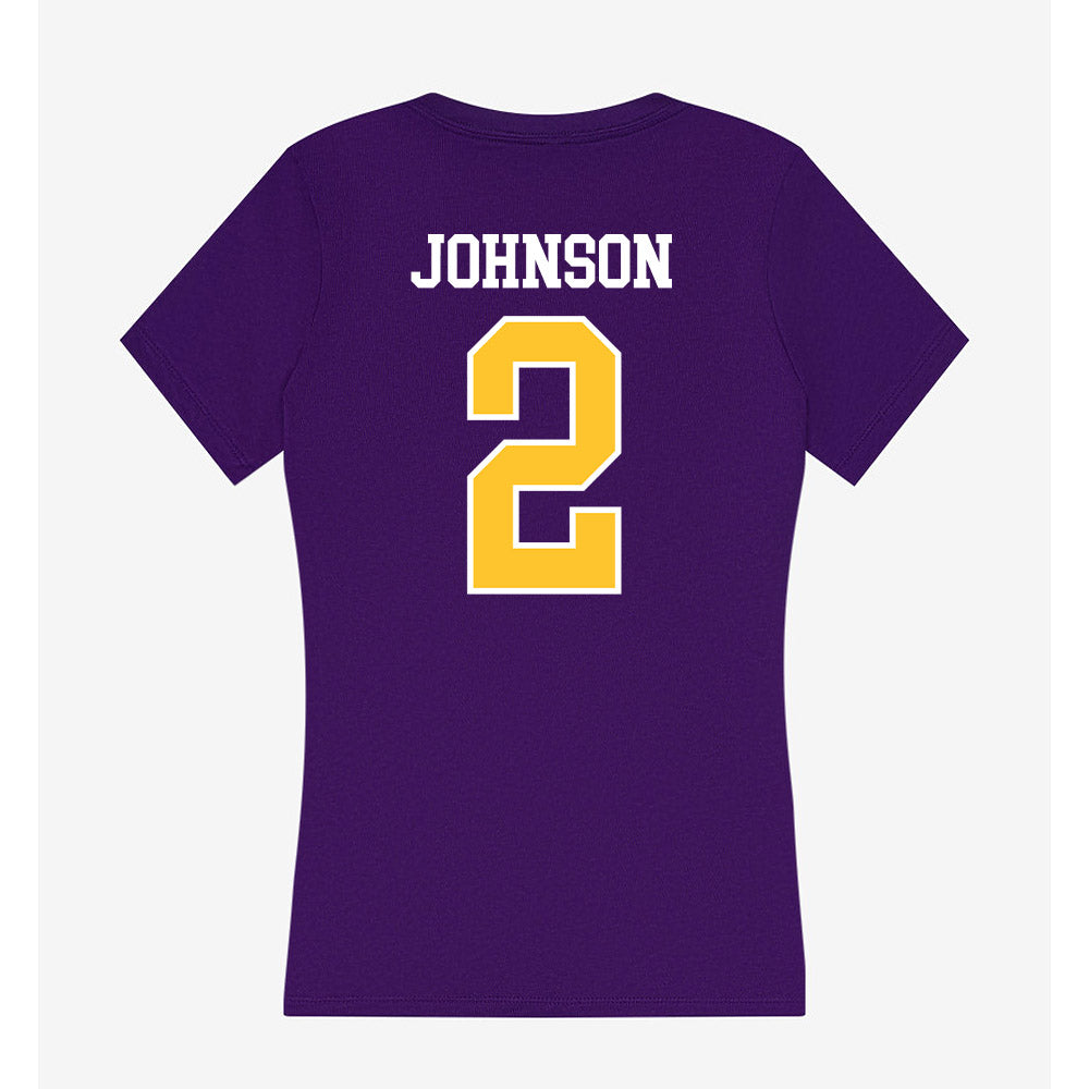East Carolina - NCAA Football : Tyler Johnson - Classic Shersey Women's V-Neck T-Shirt-1