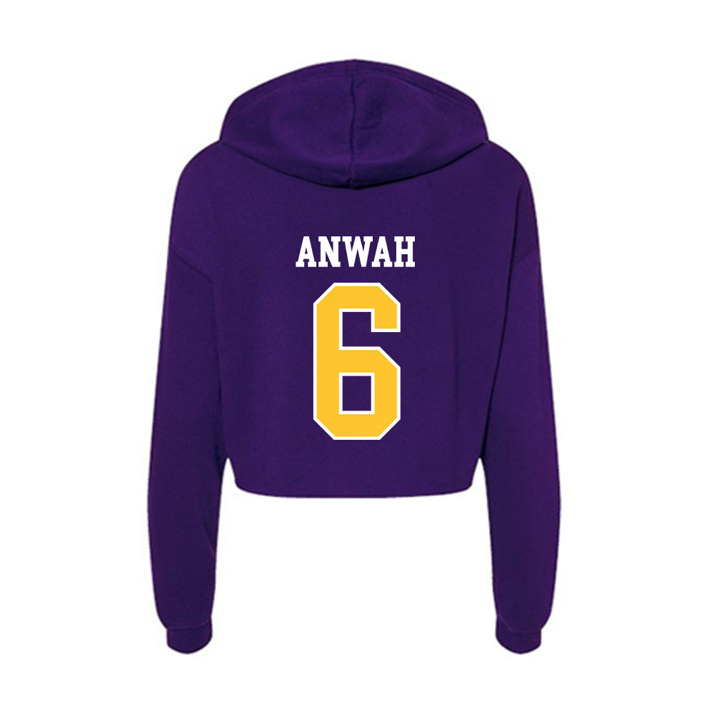 East Carolina - NCAA Women's Volleyball : Olivia Anwah - Classic Shersey Women's Crop Fleece Hoodie-1